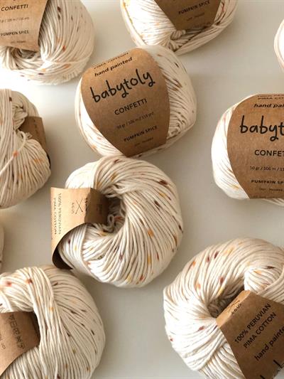 100% Peruvian Pima Cotton Yarn - PUMPKIN SPICE