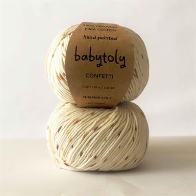 100% Peruvian Pima Cotton Yarn - PUMPKIN SPICE