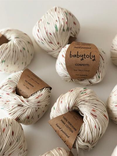 100% Peruvian Pima Cotton Yarn - TEA GARDEN