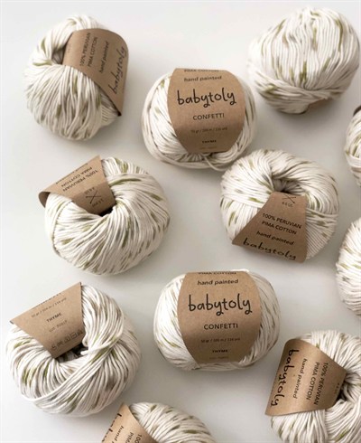 100% Peruvian Pima Cotton Yarn - THYME