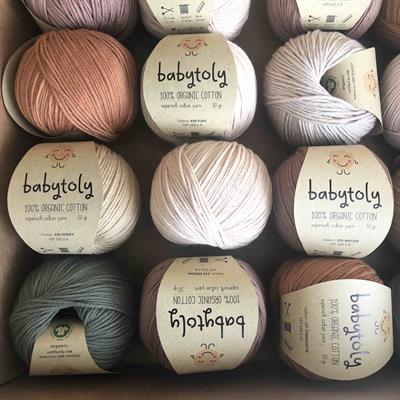 20 Yarn Bundles - Organic Cotton Yarn (choose colors)