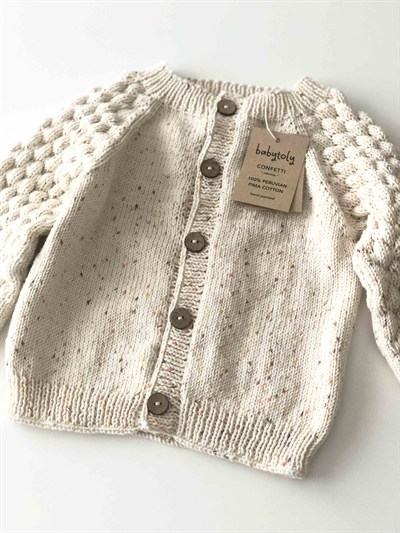 Adele Cardigan, Exclusive confetti - Pumpkin Spice
