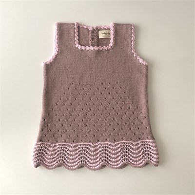 Artemis Dress / 2 Color, Dusty rose × Pastel pink