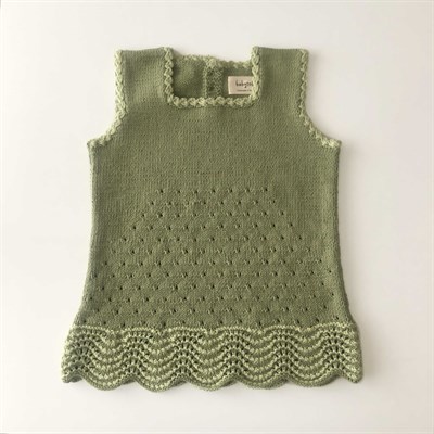 Artemis Dress / 2 Color, Matcha × Pistachio