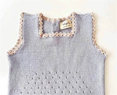 Artemis Dress / 2 Color, Periwinkle × Powder pink