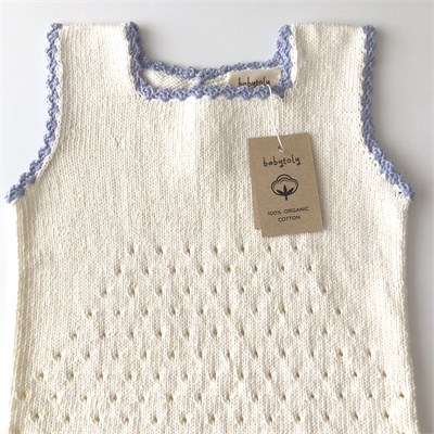 Artemis Dress / 2 Color, Snow × Periwinkle