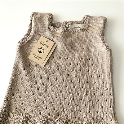 Artemis Dress, Beige