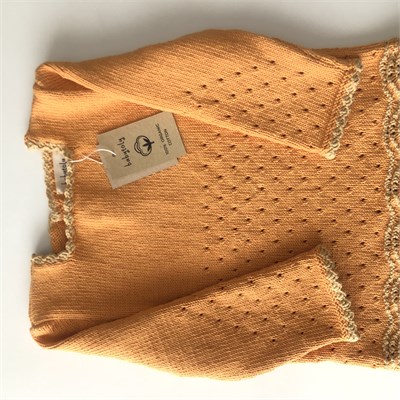 Artemis Dress Long Sleeve / 2 Color, Marigold × Corn