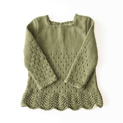 Artemis Dress Long Sleeve, Matcha