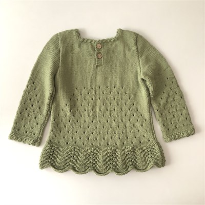 Artemis Dress Long Sleeve, Matcha