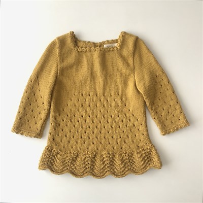 Artemis Dress Long Sleeve, Mustard