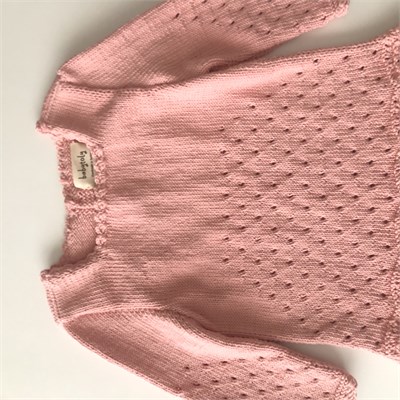 Artemis Dress Long Sleeve, Salmon Pink