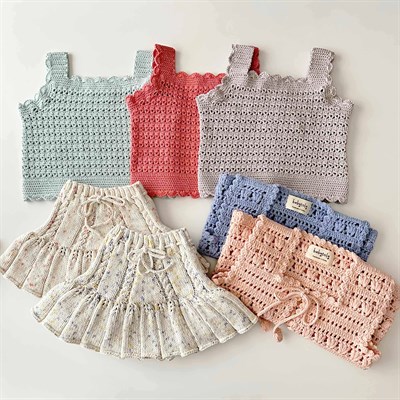 Aster Lace Top, Custom Color