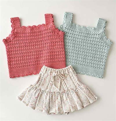 Aster Lace Top, Custom Color