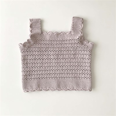 Aster Lace Top, Light Mauve