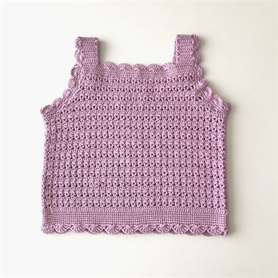 Aster Lace Top, Purple