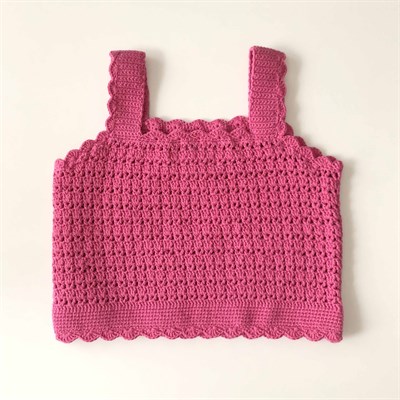 Aster Lace Top, Rosa pink