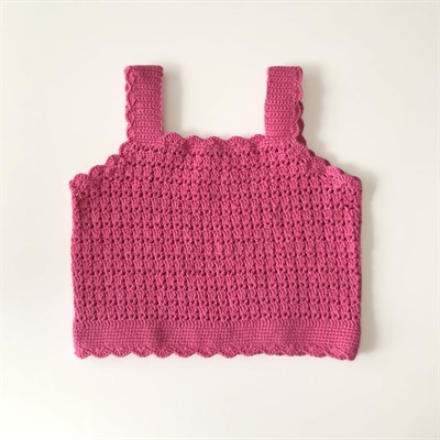 Aster Lace Top, Rosa pink