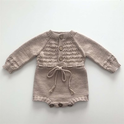 Basil Romper, Beige