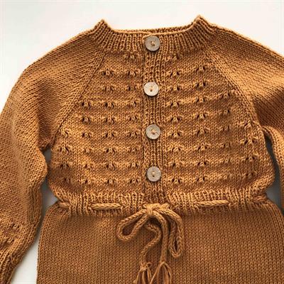 Basil Romper, Goldenbrown