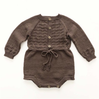 Basil Romper, Mink