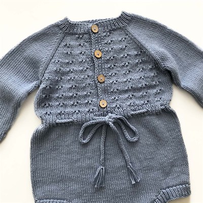 Basil Romper, Serenity