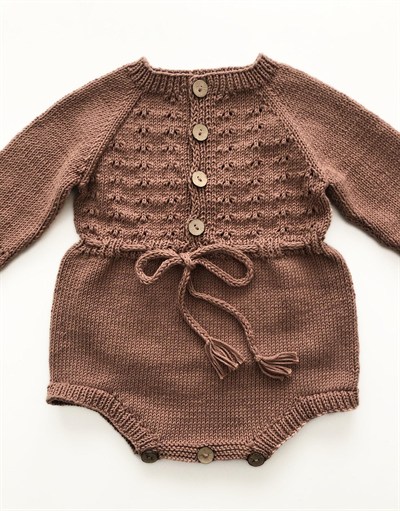 Basil Romper, Mocha