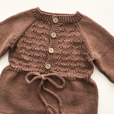 Basil Romper, Mocha