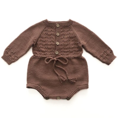 Basil Romper, Mocha