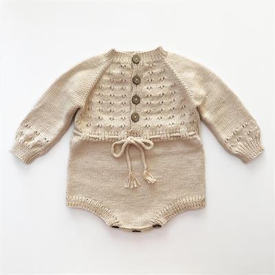 Basil Romper, Natural
