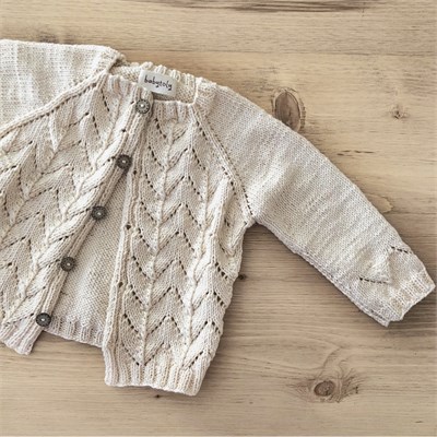 Blossom Cardigan, Natural