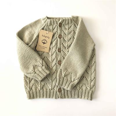 Blossom Cardigan, Seaweed