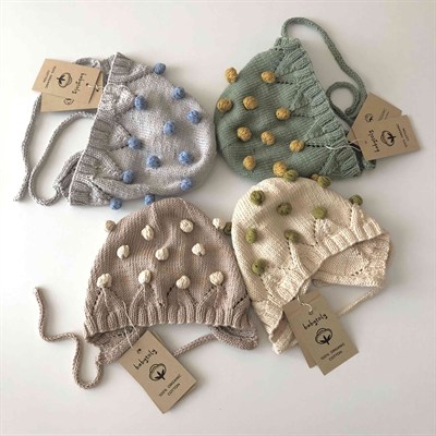 Blossom Popcorn Bonnet, Custom Color