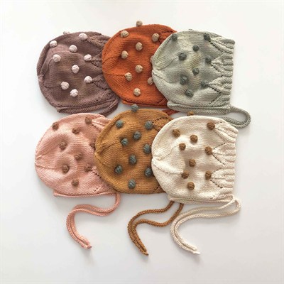 Blossom Popcorn Bonnet, Custom Color