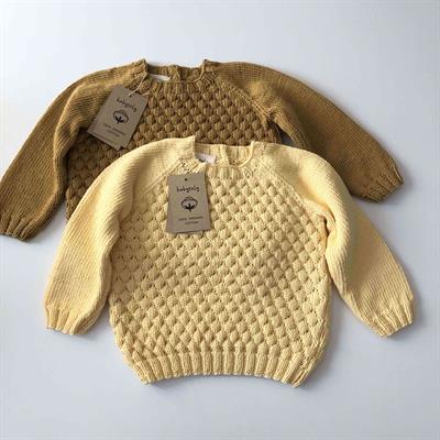 Bubble Sweater, Mustard