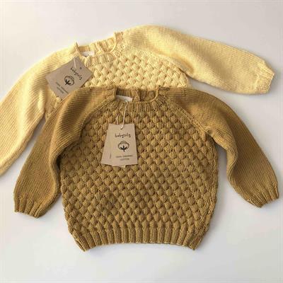 Bubble Sweater, Mustard