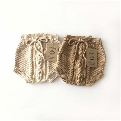 Cable Popcorn Bloomer, Custom Color