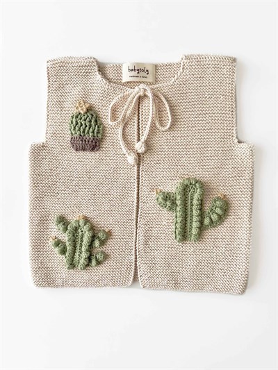 Cactus Vest, Natural 
