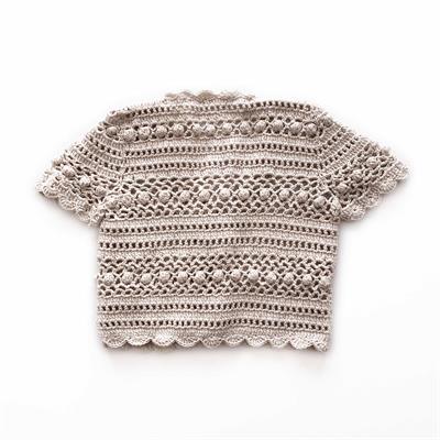 Callie Crochet Vest, Custom Color