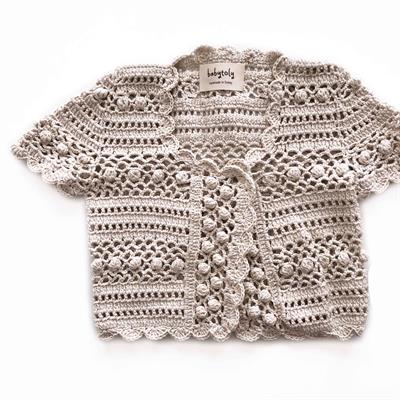 Callie Crochet Vest, Custom Color