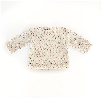 Comfy Popcorn Sweater, Exclusive Confetti - Tea Garden