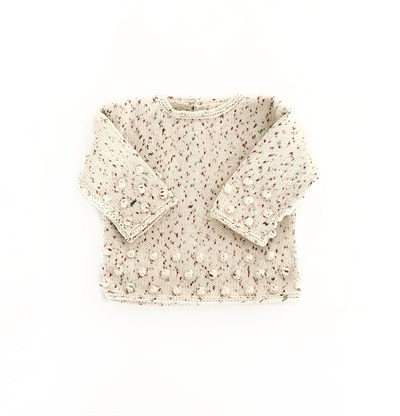 Comfy Popcorn Sweater, Exclusive Confetti - Tea Garden