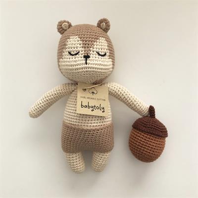 Crochet Acorn - 10 cm - 3.94