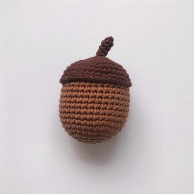 Crochet Acorn - 10 cm - 3.94