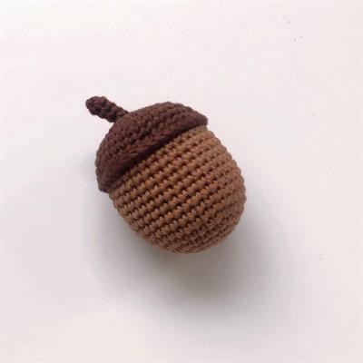 Crochet Acorn - 10 cm - 3.94