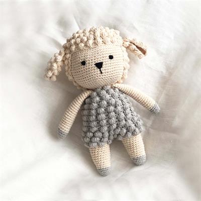 Crochet Lamb Doll 10.2