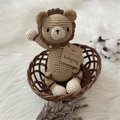 Crochet Toy - Lion 9.5