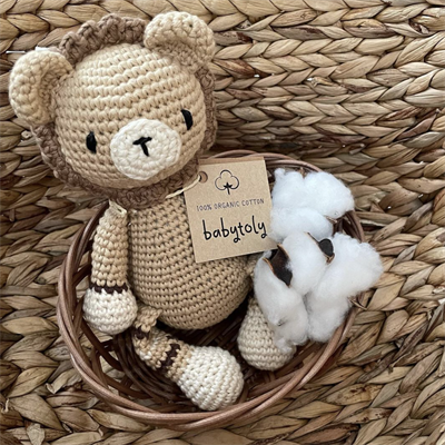 Crochet Toy - Lion 9.5
