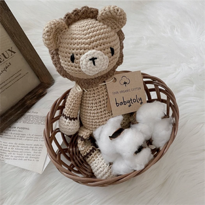 Crochet Toy - Lion 9.5