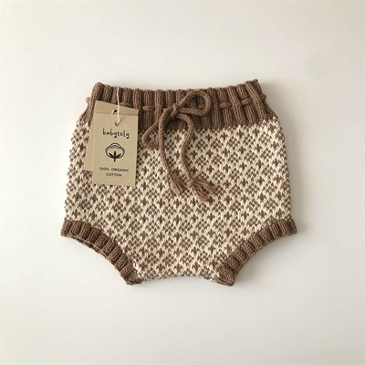 Folk Bloomer, Camel(waist) × Natural(patterns)